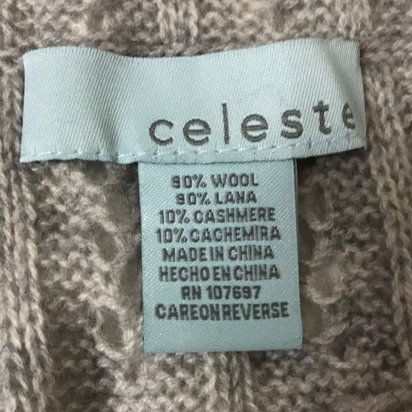 Celeste Gray Infinity Scarf - Picture 2 of 4